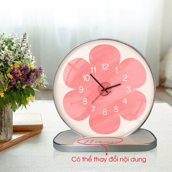 Tranh Đồng Hồ Để Bàn Ngôi Sao Và Mặt Trăng