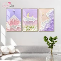 Tranh Treo Tường Phong Cảnh Mây Ngũ Sắc Nghệ Thuật