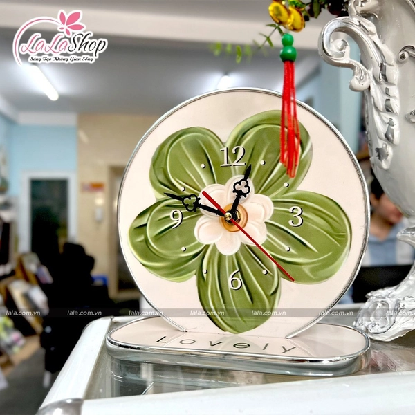 Tranh Đồng Hồ Để Bàn Vintage Pet Cưng