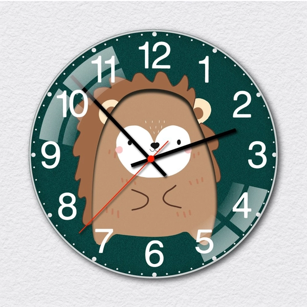 Đồng hồ treo tường nhím con ngộ nghĩnh