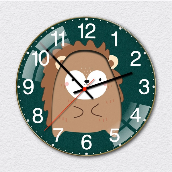 Đồng hồ treo tường nhím con ngộ nghĩnh