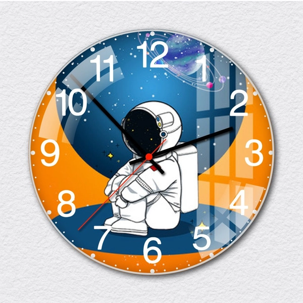 Đồng Hồ Treo Tường Phi Hành Gia Và Các Hành Tinh