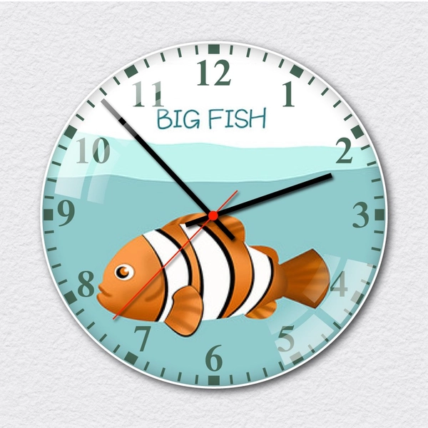 Đồng hồ treo tường cá nemo