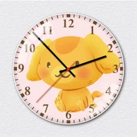 Đồng hồ treo tường chú cún vàng