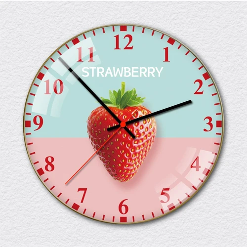 Đồng hồ treo tường trái dâu