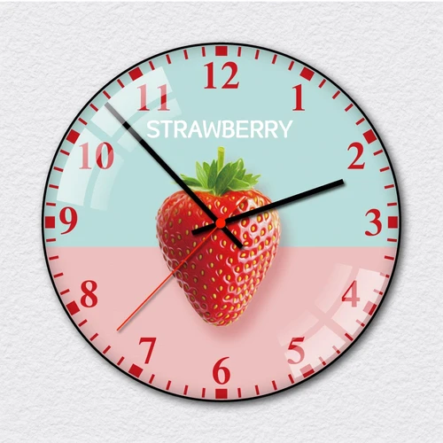 Đồng hồ treo tường trái dâu