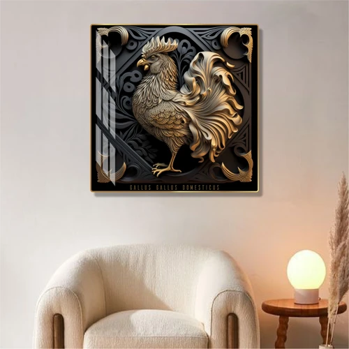 Tranh treo tường phong thủy tuổi dậu mẫu 171