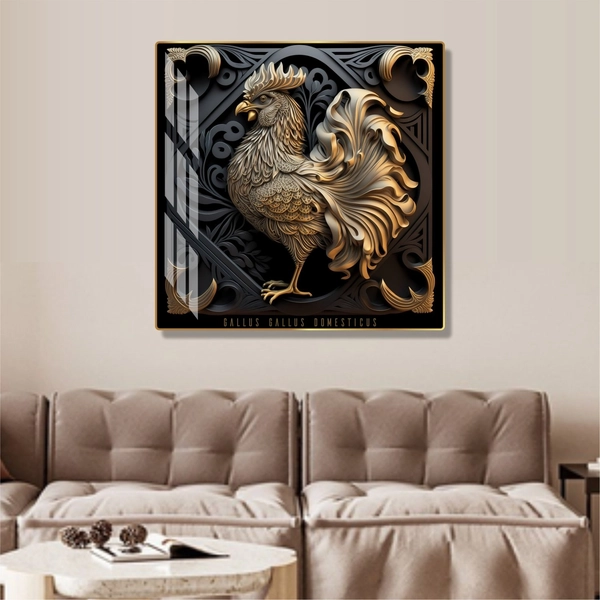 Tranh treo tường phong thủy tuổi dậu mẫu 171