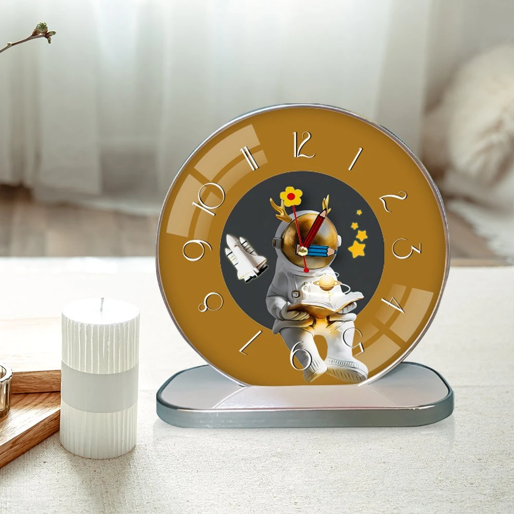 Tranh Đồng Hồ Để Bàn Phi Hành Gia Nghệ Thuật