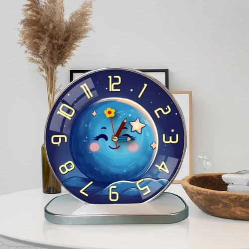 Tranh Đồng Hồ Để Bàn Hành Tinh Nghệ Thuật