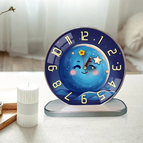Tranh Đồng Hồ Để Bàn Hành Tinh Nghệ Thuật