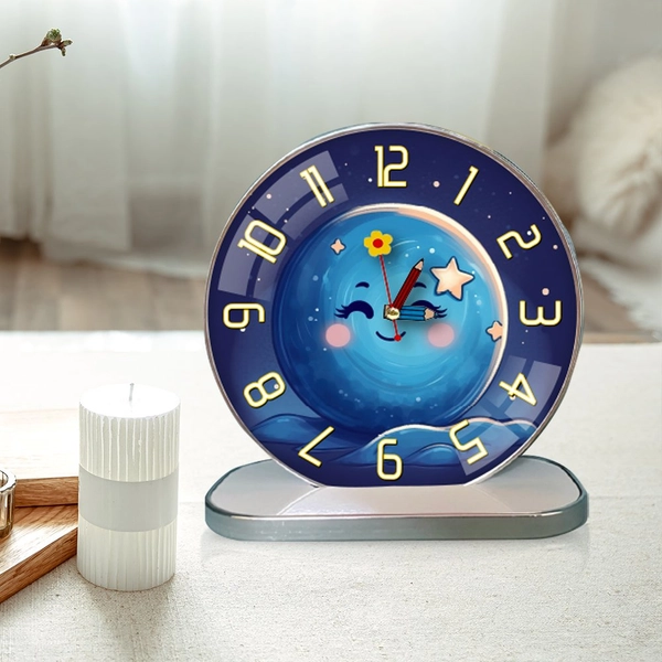 Tranh Đồng Hồ Để Bàn Hành Tinh Nghệ Thuật