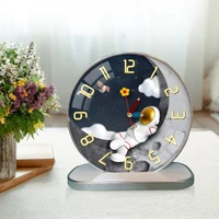 Tranh Đồng Hồ Để Bàn Phi Hành Gia Và Ánh Trăng Nghệ Thuật Mẫu 2