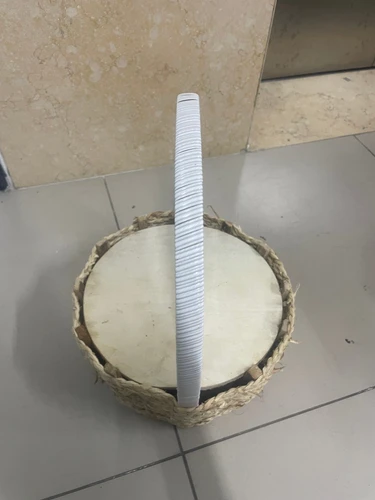 Giỏ đan cắm hoa trang trí