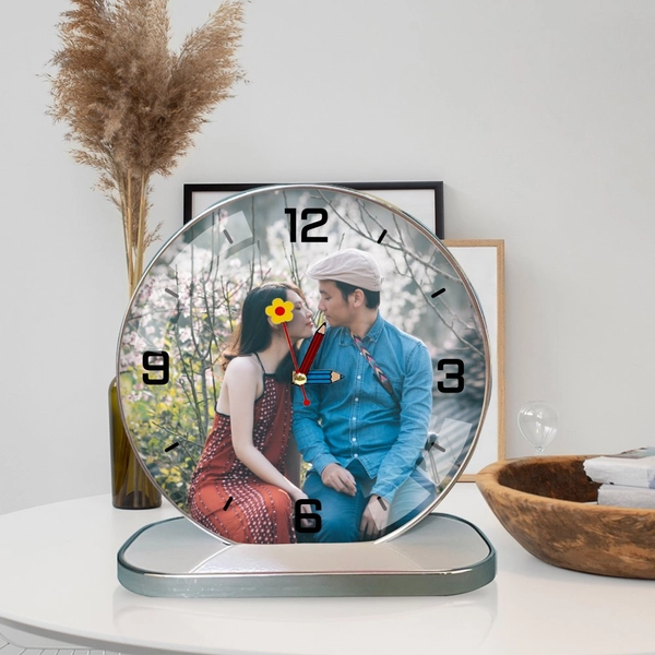 Tranh Đồng Hồ Để Bàn Thiết Kế Theo Yêu Cầu Mẫu 1