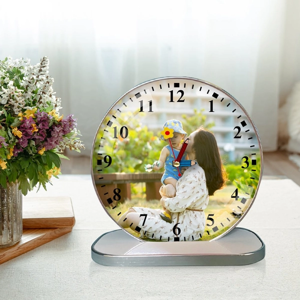 Tranh Đồng Hồ Để Bàn Thiết Kế Theo Yêu Cầu Mẫu 1