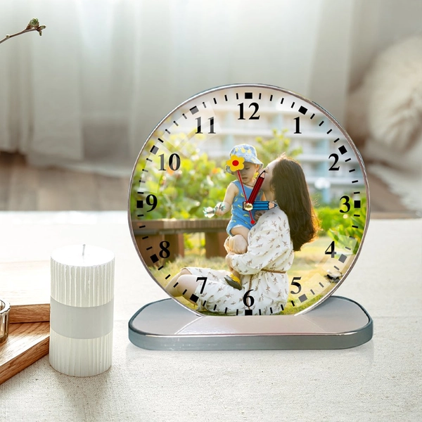 Tranh Đồng Hồ Để Bàn Thiết Kế Theo Yêu Cầu Mẫu 1