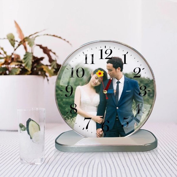 Tranh Đồng Hồ Để Bàn Thiết Kế Theo Yêu Cầu Mẫu 1