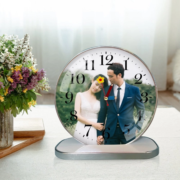 Tranh Đồng Hồ Để Bàn Thiết Kế Theo Yêu Cầu Mẫu 1