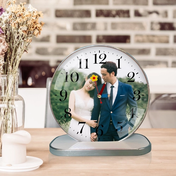 Tranh Đồng Hồ Để Bàn Thiết Kế Theo Yêu Cầu Mẫu 1