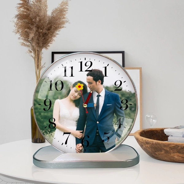 Tranh Đồng Hồ Để Bàn Thiết Kế Theo Yêu Cầu Mẫu 1