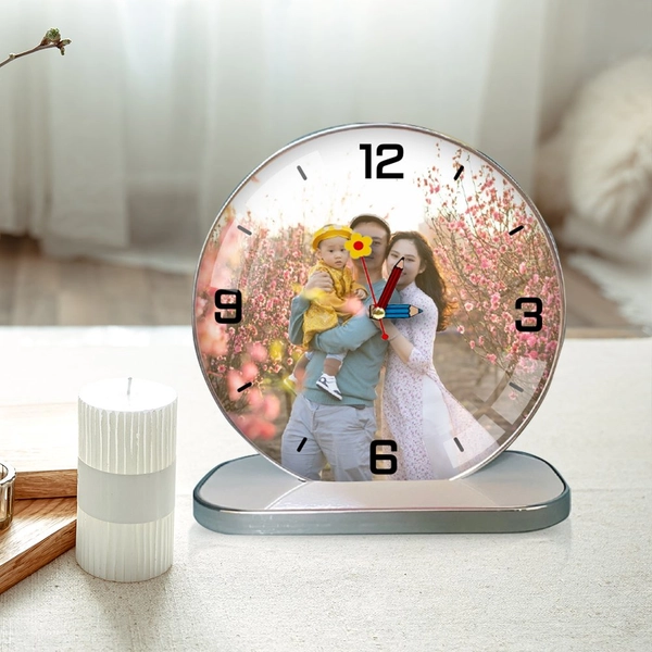 Tranh Đồng Hồ Để Bàn Thiết Kế Theo Yêu Cầu Mẫu 1