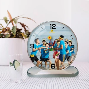 Tranh Đồng Hồ Để Bàn Thiết Kế Theo Yêu Cầu Quà Tặng Doanh Nghiệp Ý Nghĩa