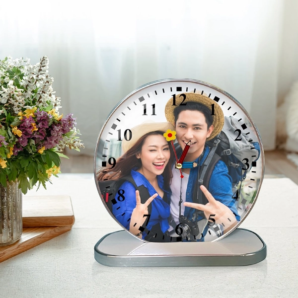 Tranh Đồng Hồ Để Bàn Thiết Kế Theo Yêu Cầu Mẫu 1