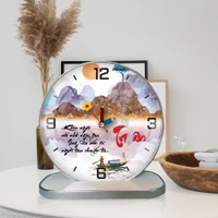Tranh Đồng Hồ Để Bàn Thư Pháp Tri Ân