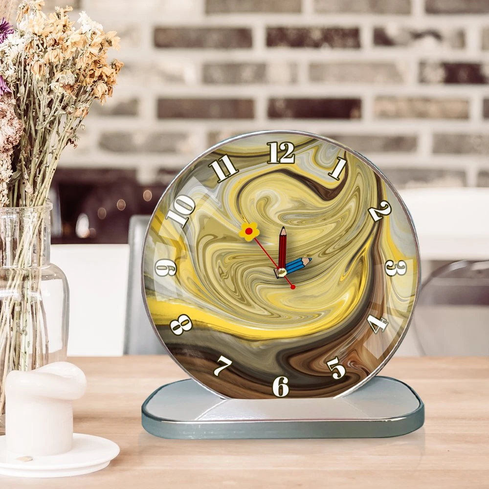 Tranh Đồng Hồ Để Bàn Nghệ Thuật Trừu Tượng
