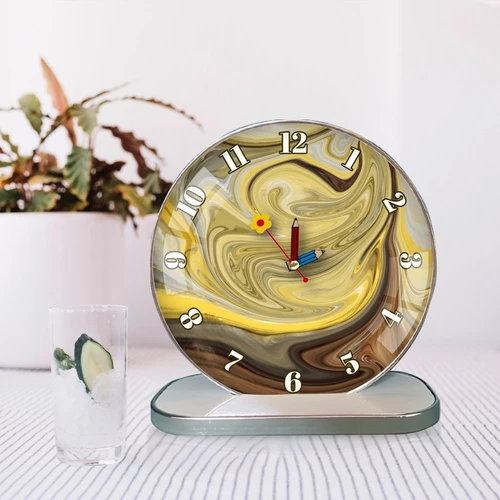Tranh Đồng Hồ Để Bàn Nghệ Thuật Trừu Tượng