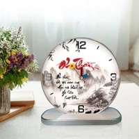 Tranh Đồng Hồ Để Bàn Thư Pháp Ơn Thầy Mẫu 2