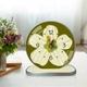 Tranh Đồng Hồ Để Bàn Hoa lá Nghệ Thuật