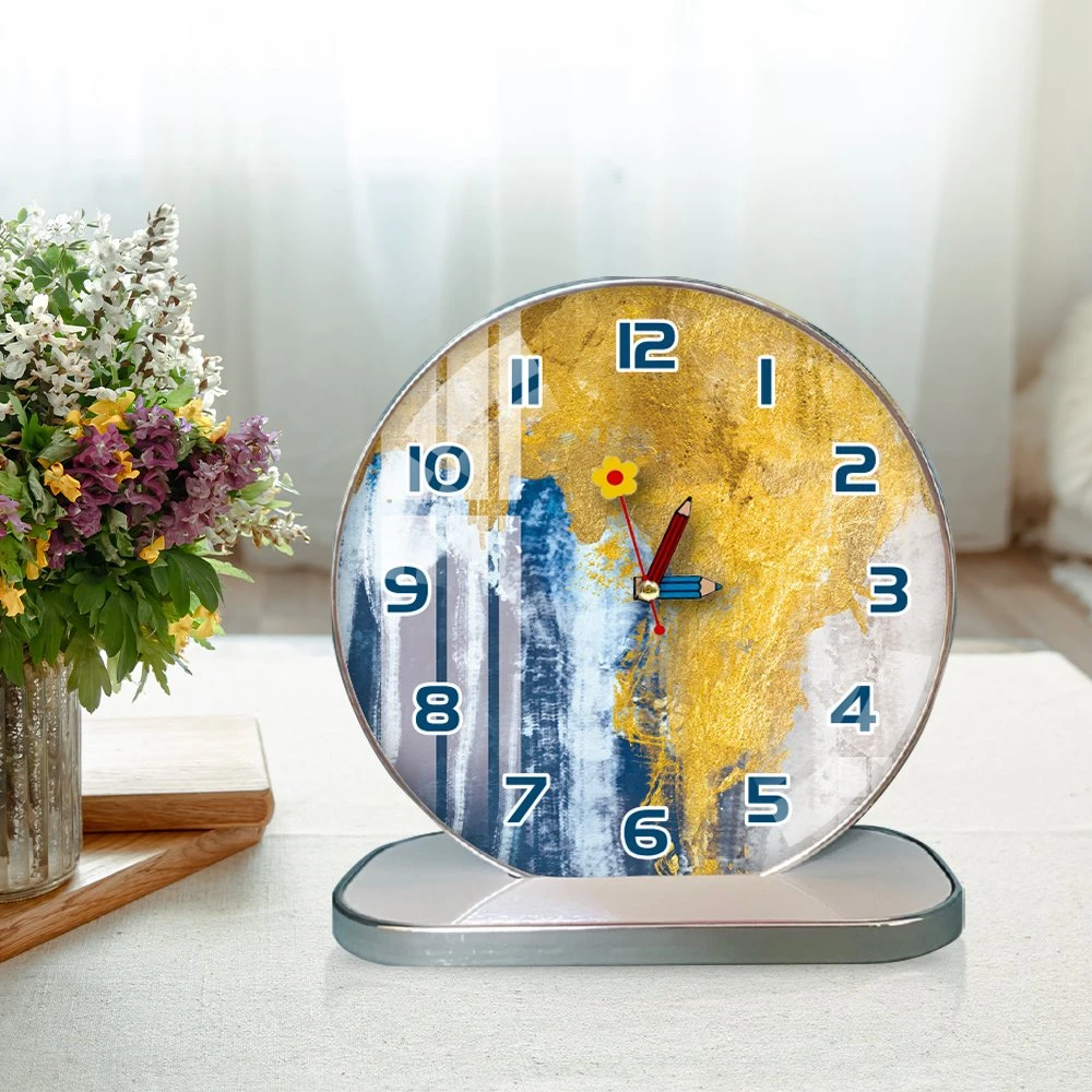 Tranh Đồng Hồ Để Bàn Trừu Tượng Nghệ Thuật 2