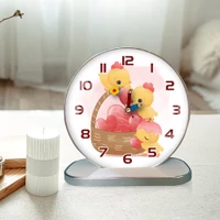 Tranh Đồng Hồ Để Bàn Ba Chú Gà Con Tinh Nghịch