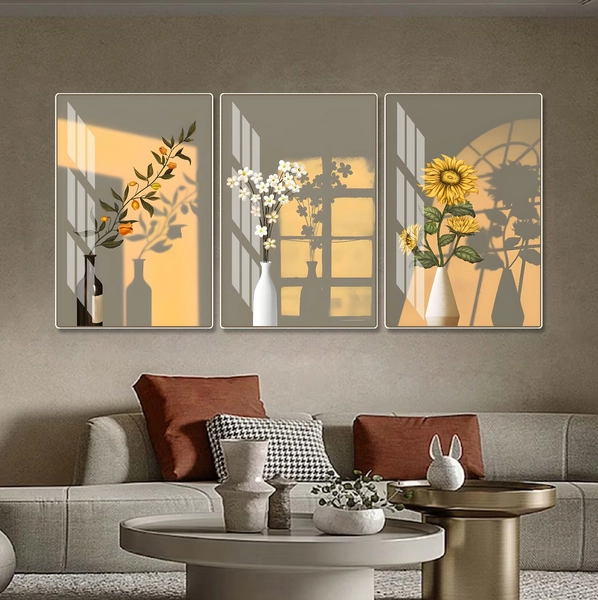 Tranh Treo Tường Bình Hoa Nghệ Thuật 4