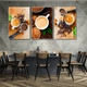 Tranh 3 Tấm Treo Tường Coffee Nghệ Thuật Mẫu 14