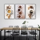 Tranh 3 Tấm Treo Tường Coffee Nghệ Thuật Mẫu 7