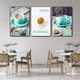 Tranh 3 Tấm Treo Tường Coffee Nghệ Thuật Mẫu 17