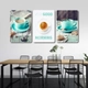 Tranh 3 Tấm Treo Tường Coffee Nghệ Thuật Mẫu 17