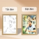 Tranh Đèn Led 3D Đổi Màu 3 Chế Độ Cầu Thủ Bóng Đá Lionel Messi