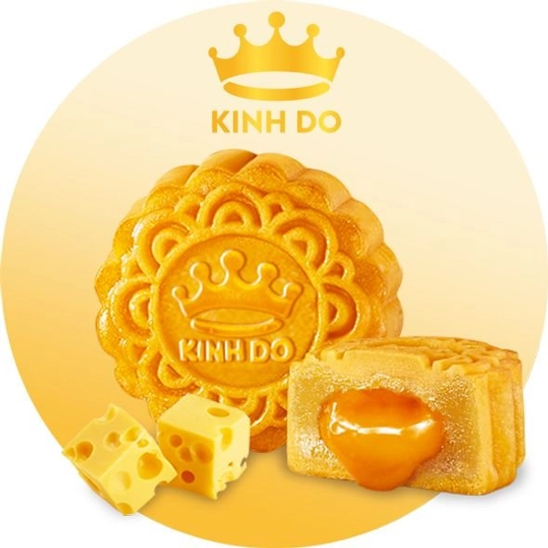 Bánh trung thu Kinh Đô Lava Trứng Chảy - Hộp 3 bánh (LAVA3)