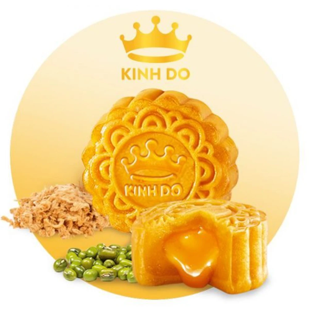 Bánh trung thu Kinh Đô Lava Trứng Chảy - Hộp 6 bánh