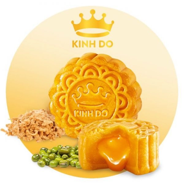 Bánh trung thu Kinh Đô Lava Trứng Chảy - Hộp 6 bánh (LAVA6)