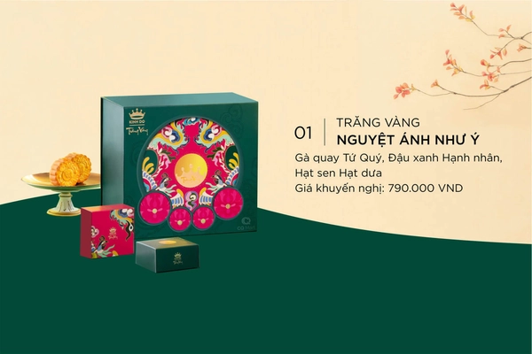 Bánh Trung Thu Kinh Đô Trăng Vàng Nguyệt Ánh Như Ý (NANY)