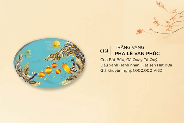 Bánh trung thu Kinh Đô Trăng Vàng Pha Lê Vạn Phúc (PLX6)