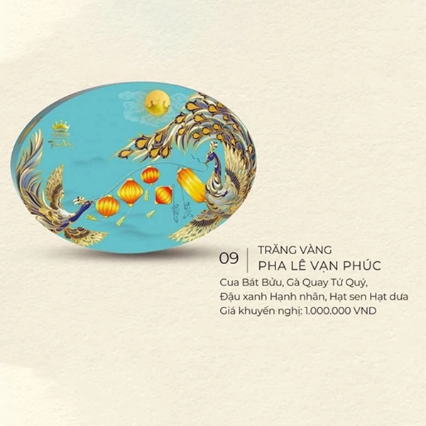 Bánh trung thu Kinh Đô Trăng Vàng Pha Lê Vạn Phúc (PLX6)