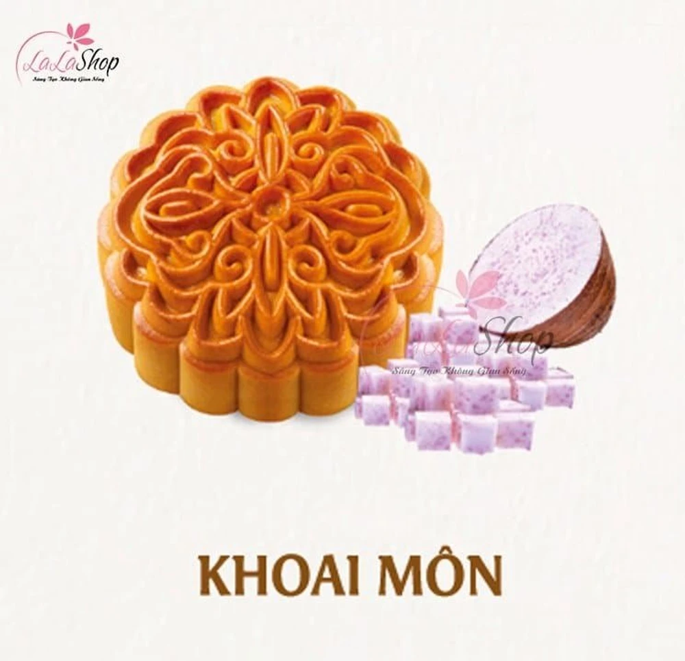 Bánh Trung Thu Thọ Phát Khoai Môn 2 Trứng 210g (TM2)