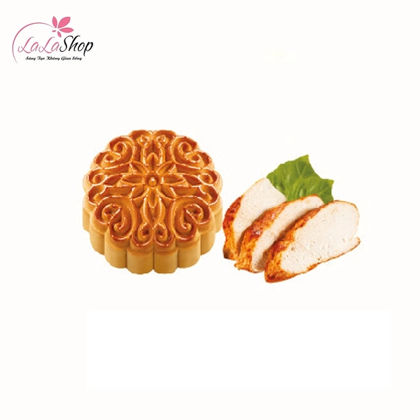 Bánh Trung Thu KIDO Gà Quay Vi Cá Xốt Hồng Kông 2 Trứng 210g (GV2)