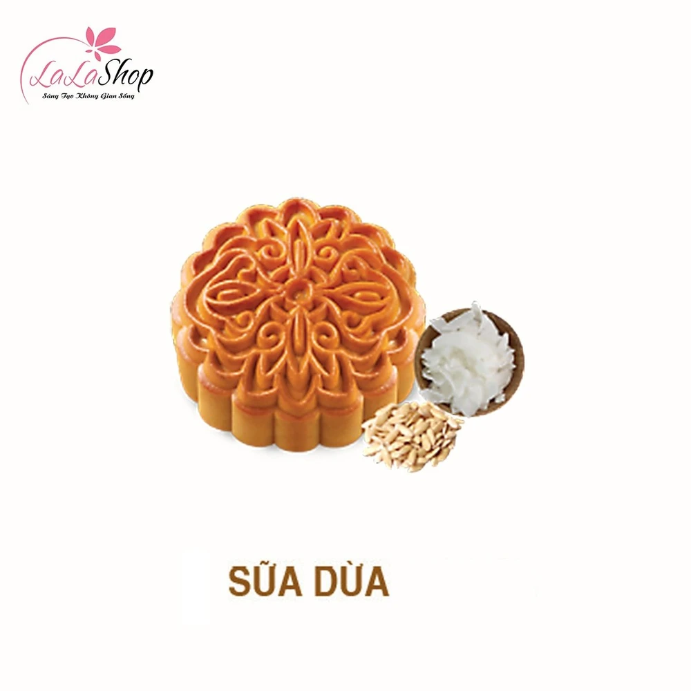 Bánh trung thu Kido sữa dừa hạt dưa 2 trứng 210g (SD2)